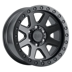 Black Rhino – BAKER – Gunmetal – 17″x8.5″ 0mm – All weather Wheels – 1785BKR006114M76